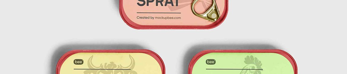 Canned Food Mockup