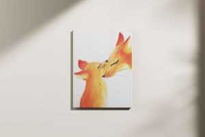 Canvas Art Mockup