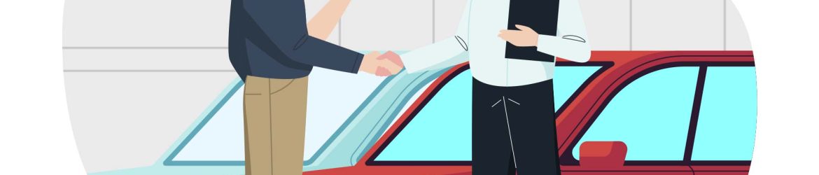 Car Rent Vector Illustration (AI)