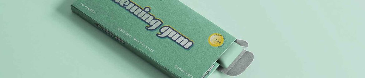 Chewing Gum Mockup