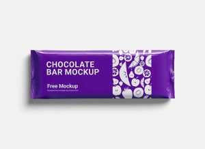 Chocolate or Candy Bar Mockup