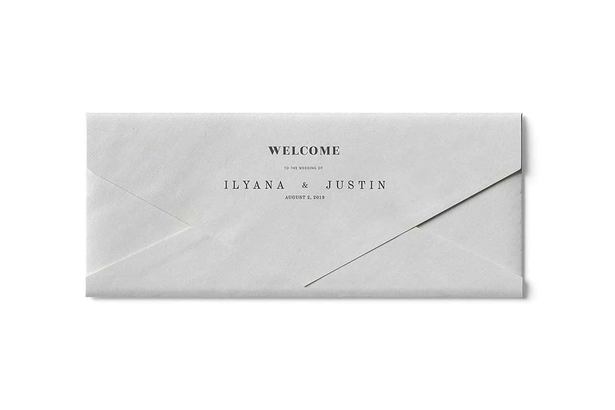 Closed Envelope Mockup