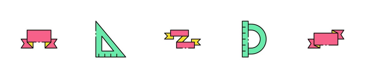 Colored Scrapbooking Icons
