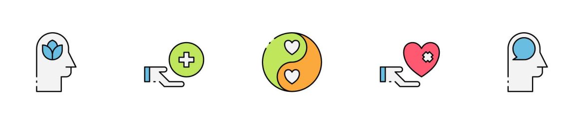 Colored Therapy Icons