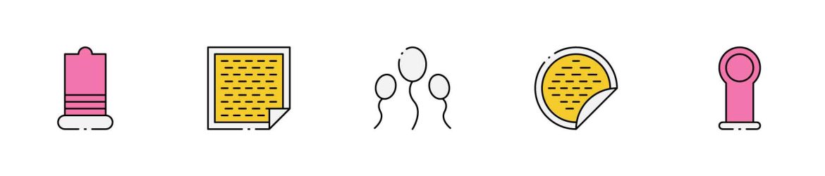 Contraceptive Methods Icons