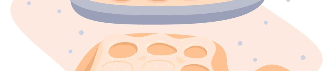 Cookies Baking Illustration