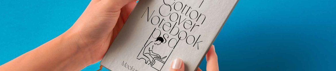 Cotton Notebook Mockup