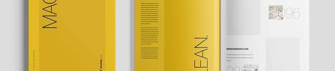 Cover and Inside Magazine Mockup