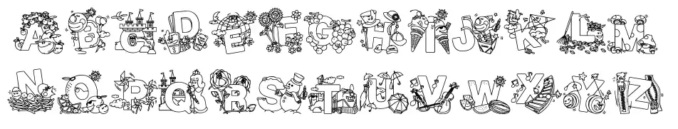 Crayola Kiddy Font