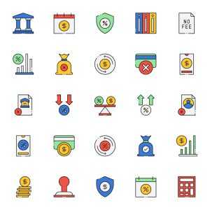 Credit and Loan Icons
