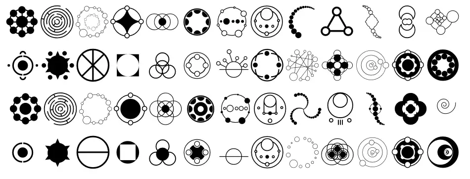 Crop Circle Dingbats