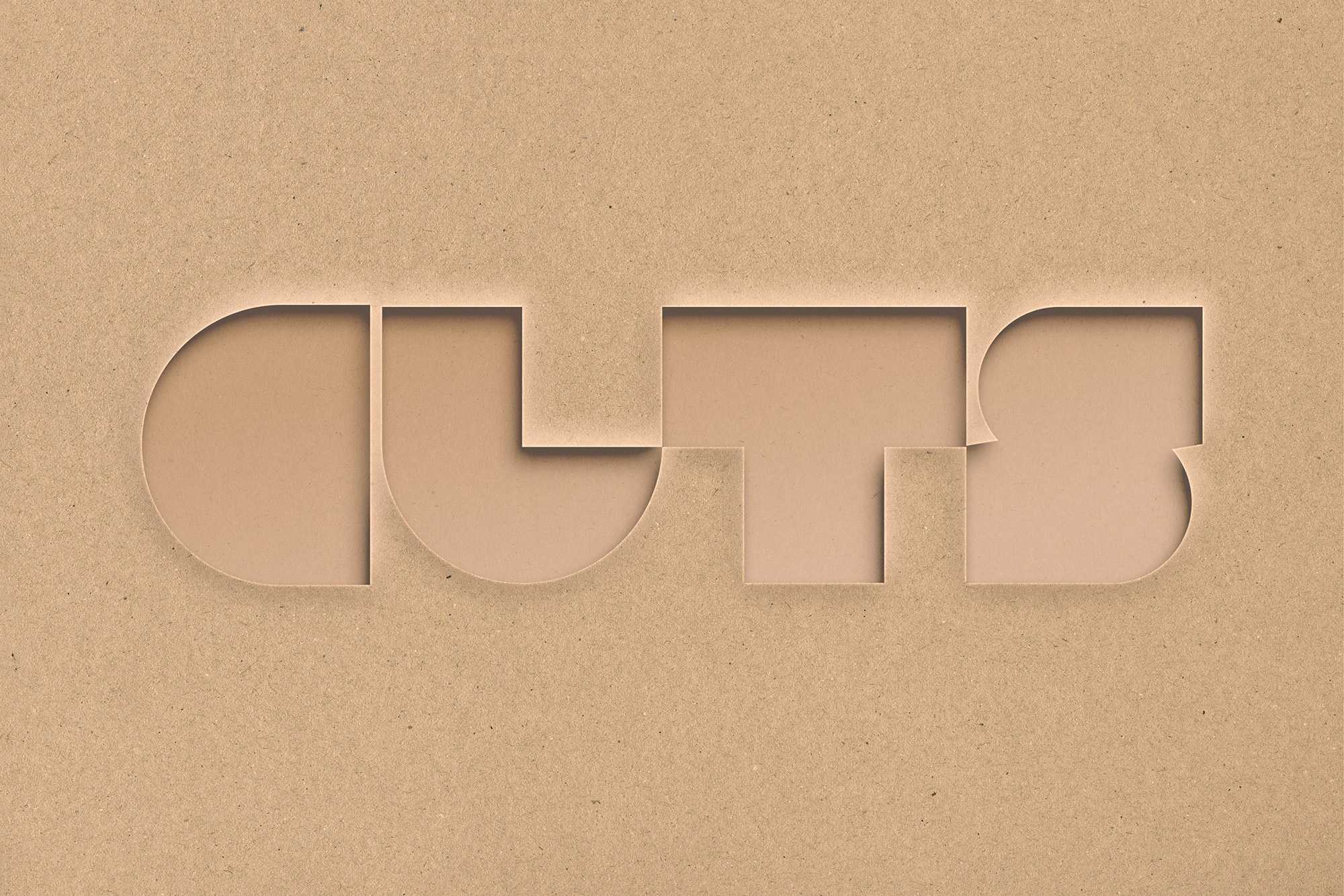 Cutout Text Effect