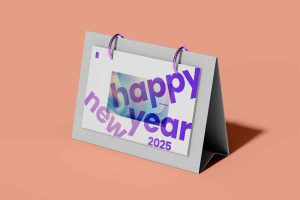 Desk Calendar Mockup