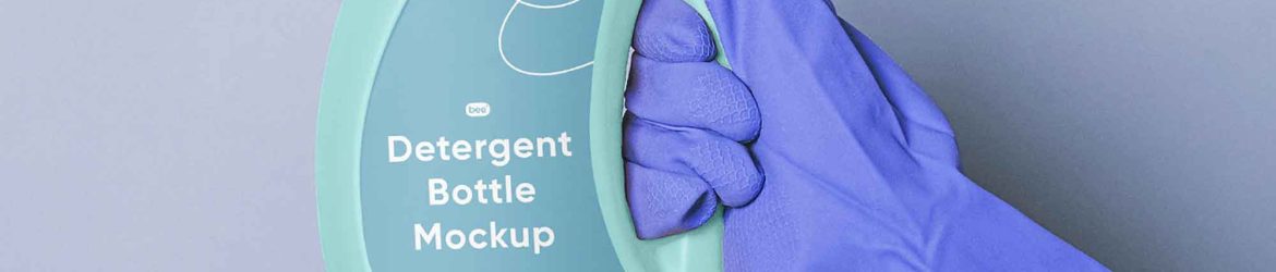 Detergent Bottle Mockup