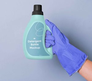 Detergent Bottle Mockup