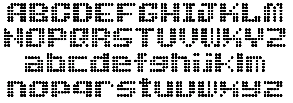 Dot Font