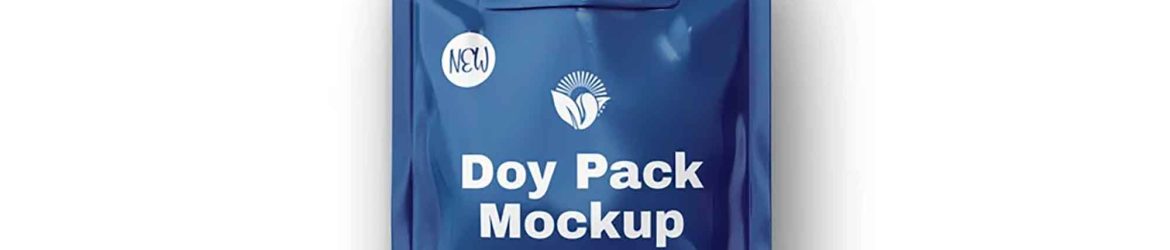 Doypack Pouch Packaging Mockup