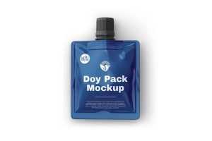 Doypack Pouch Packaging Mockup