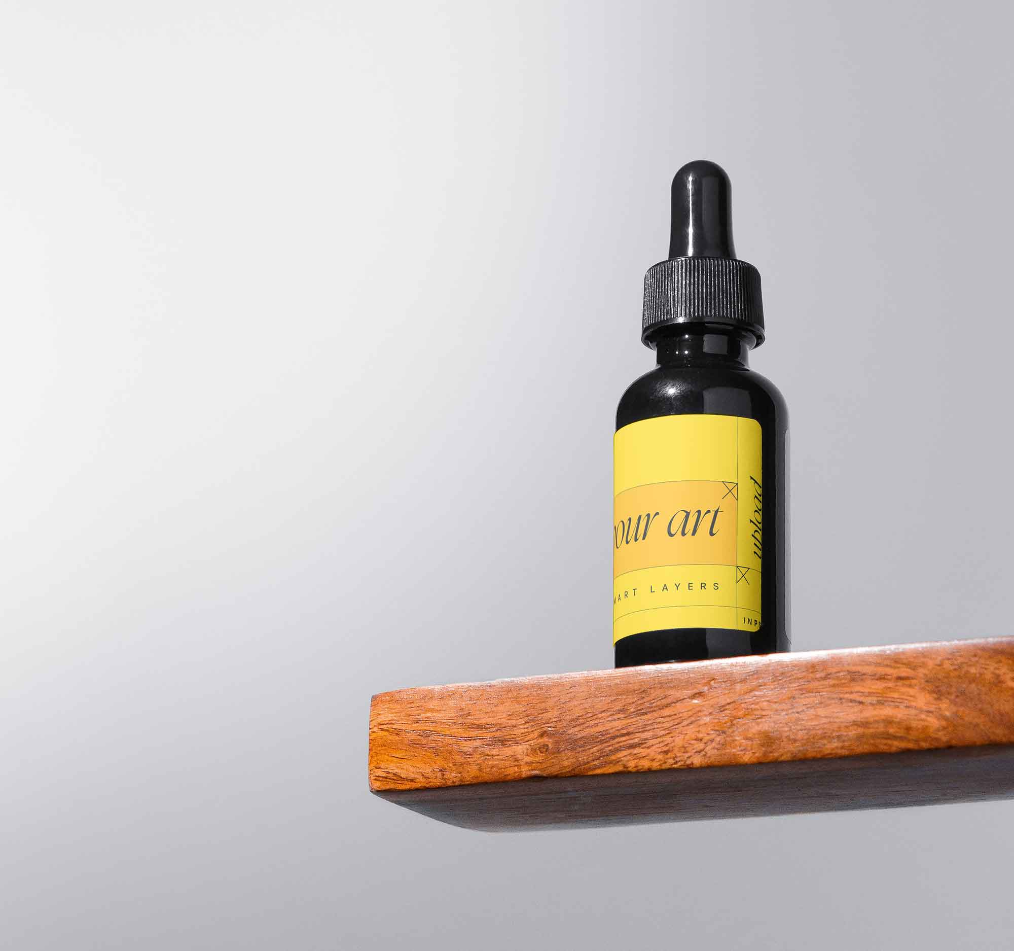 Dropper on Shelf Mockup