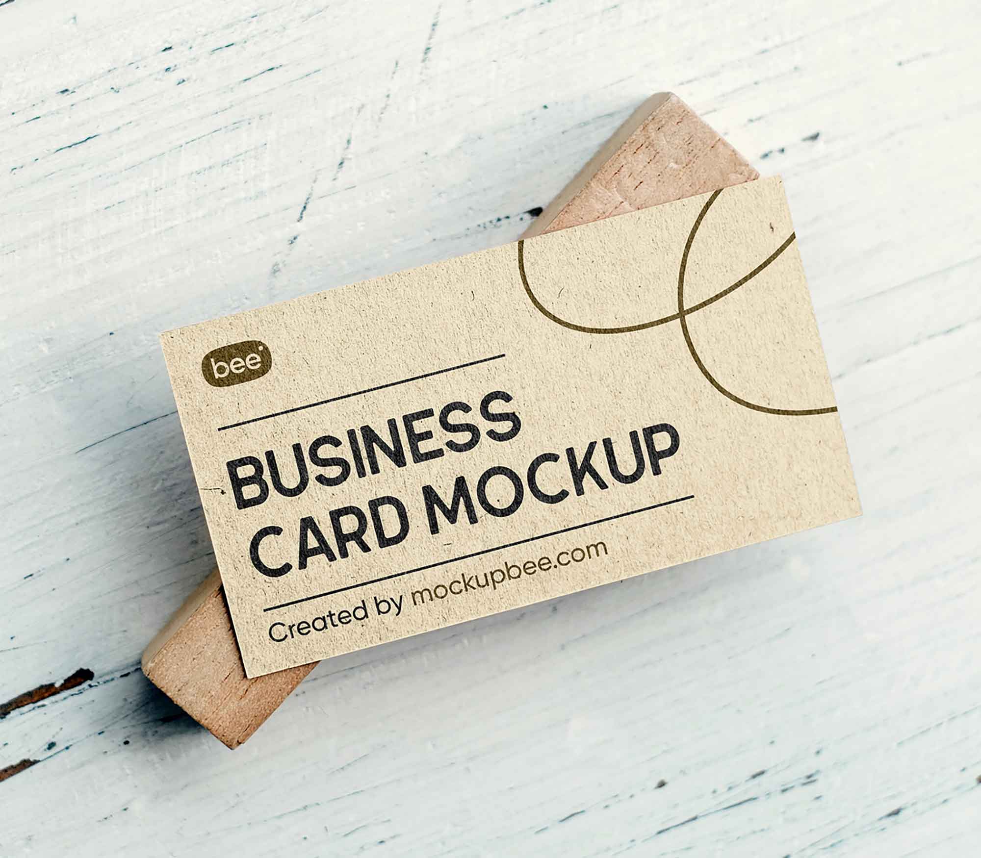 Eco Business Card Mockup