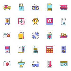 Electronic Device Icons