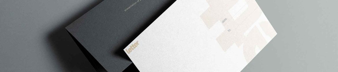 Envelope with Letter Mockup