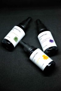Essential Oil Bottles Mockup (PSD)