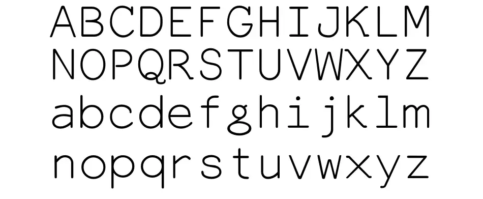 Everson Mono Latin
