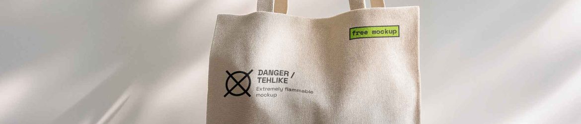 Fabric Shopping Bag Mockup