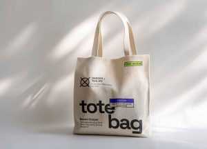 Fabric Shopping Bag Mockup