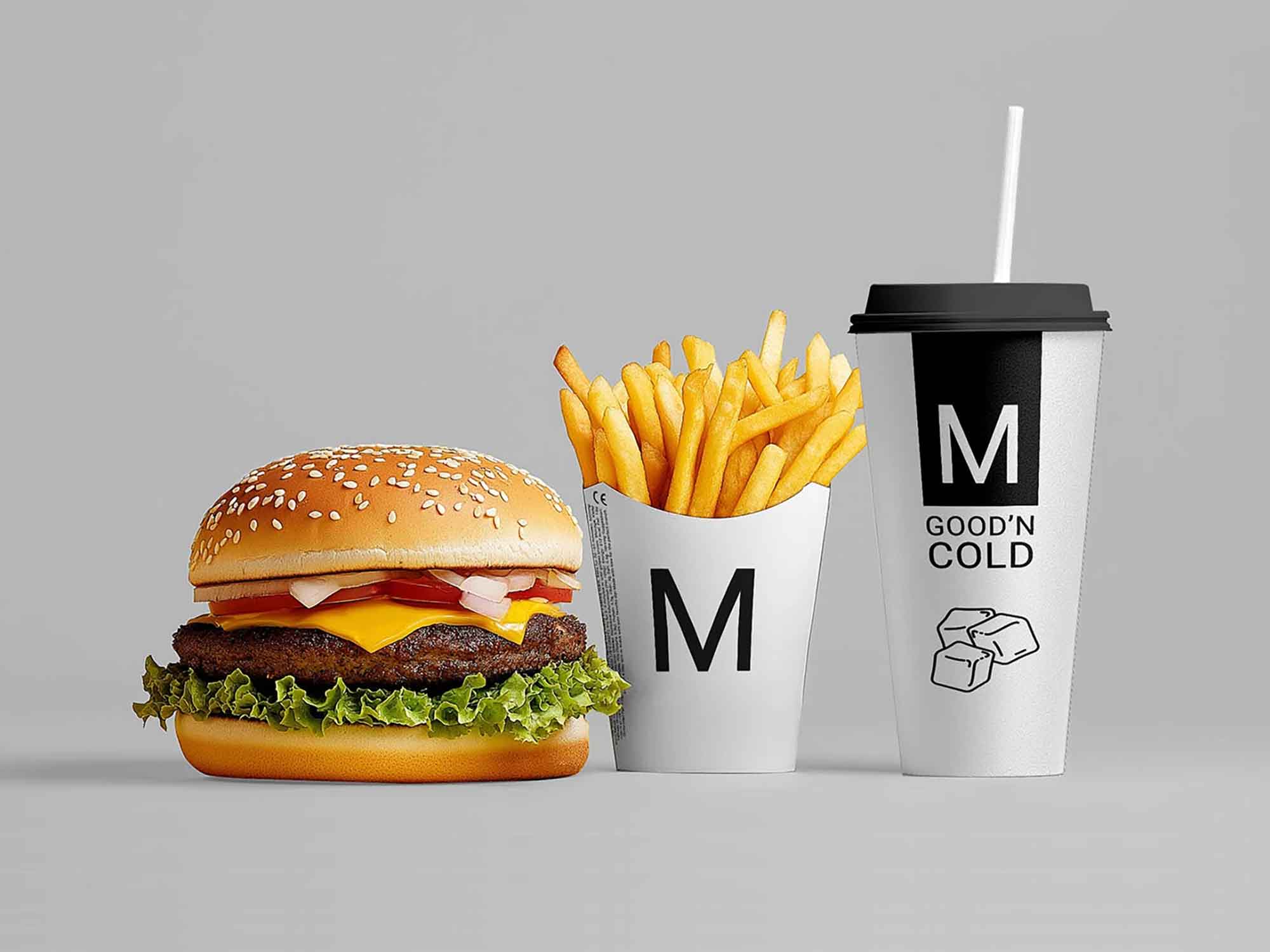 Fast Food Packaging Mockup