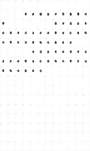 Mapa de caracteres da fonte FE Fingerprints Inside