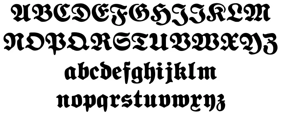 Fette National Fraktur