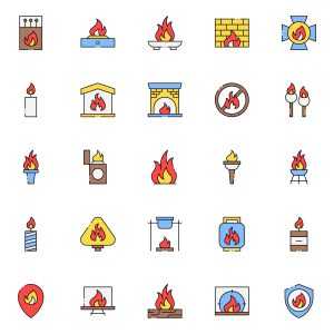 Fire Flame Icons