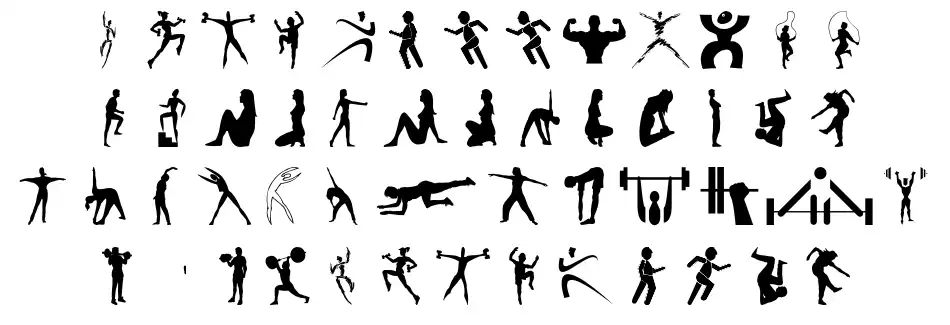 Fitness Silhouettes