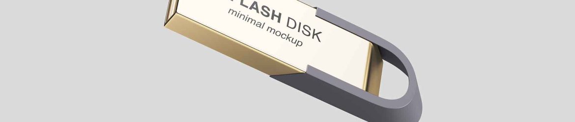 Flash Disk Mockup