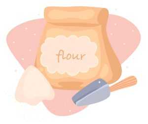 Flour Bag Illustration