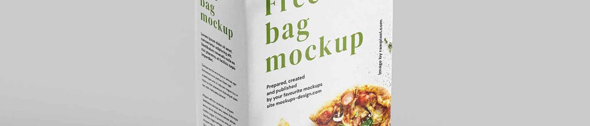 Food Bag Mockup