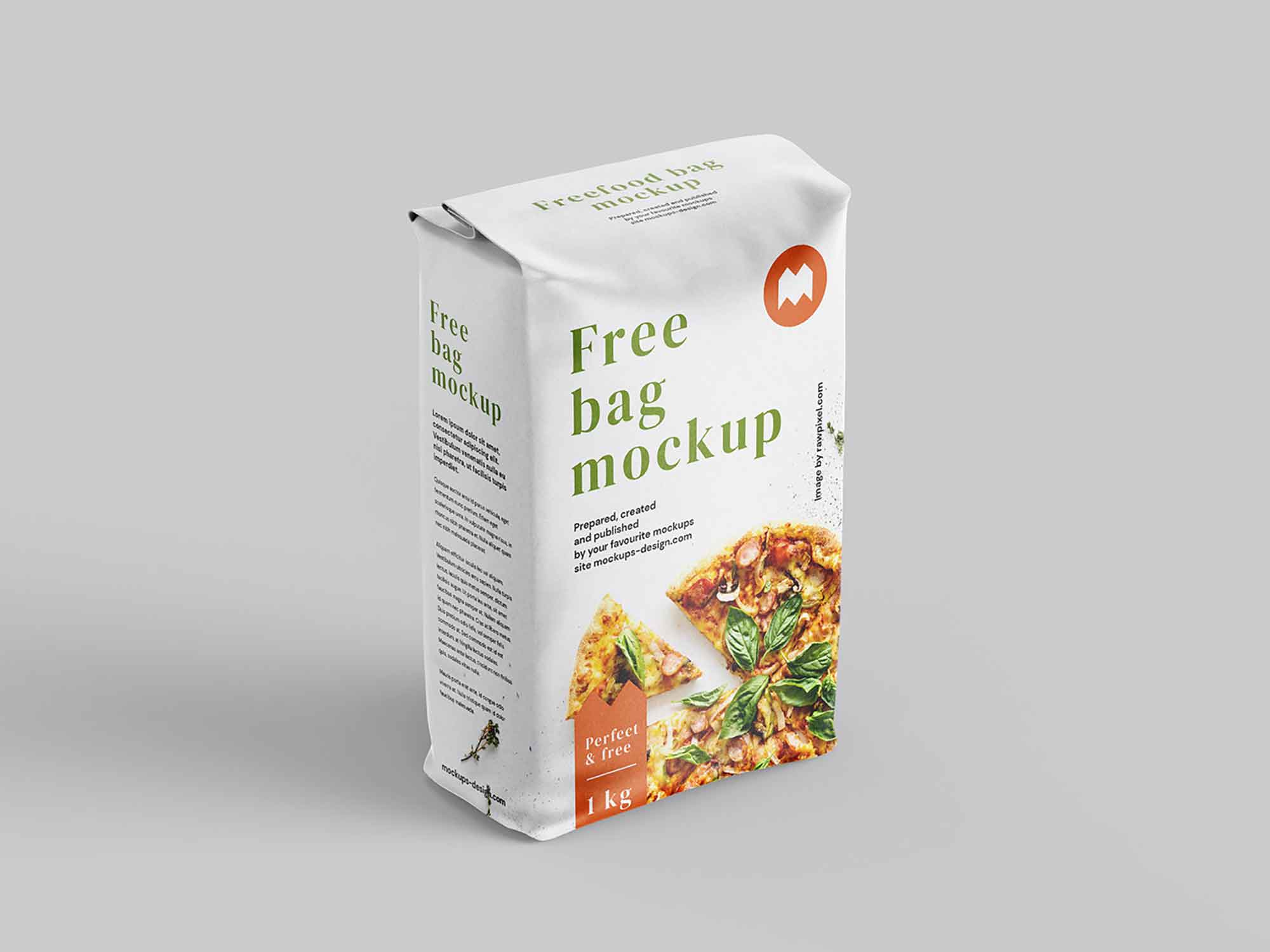 Food Bag Mockup