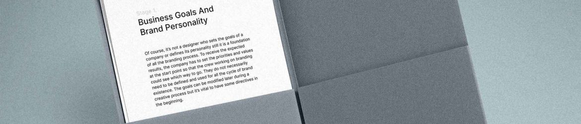 Free A4 Paper Folder Mockup (PSD)