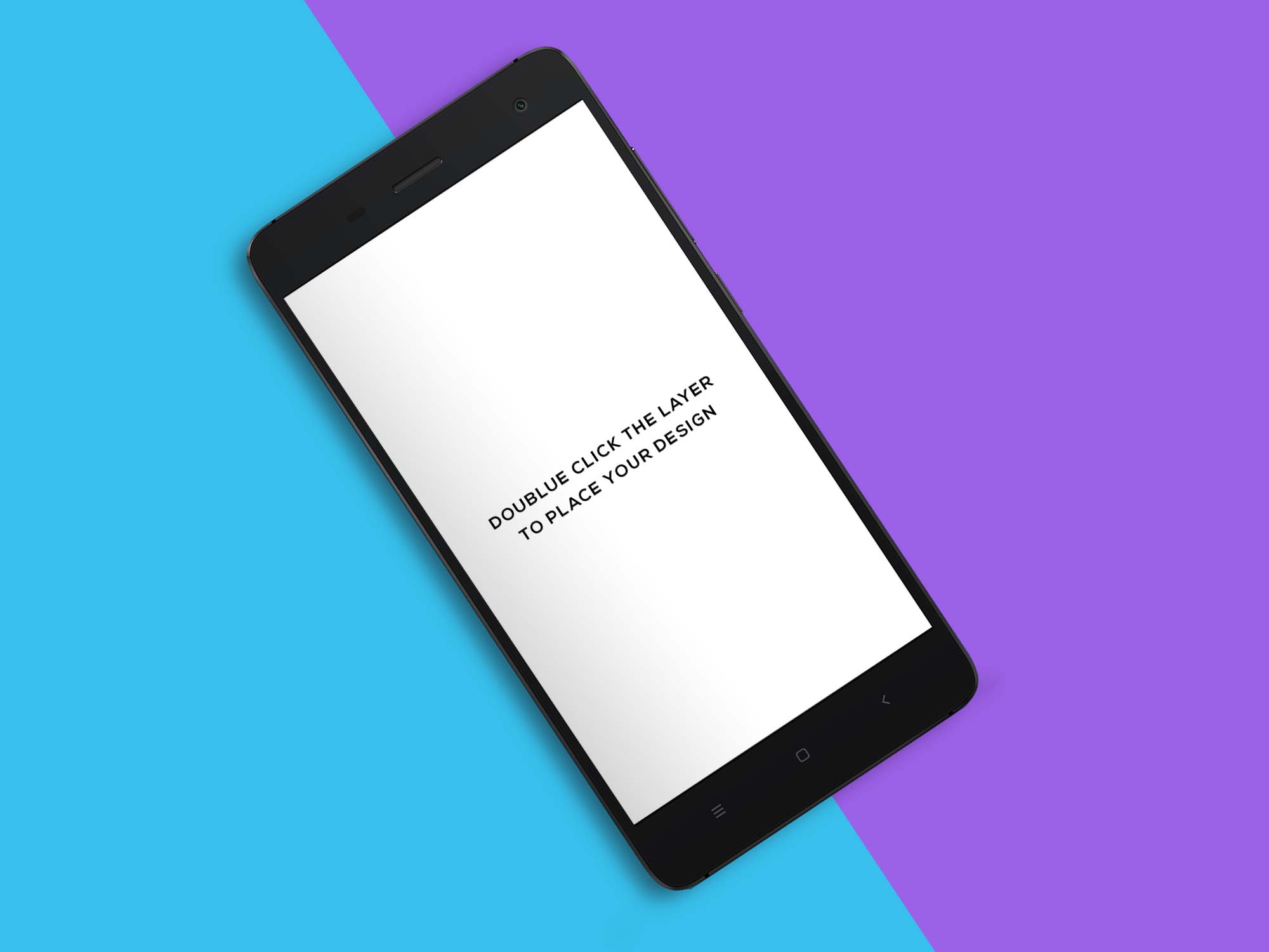 Free Android Smartphone Mockup (PSD)