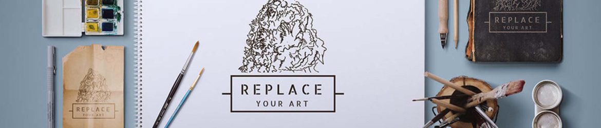 Free Art Equipments Mockups (PSD)