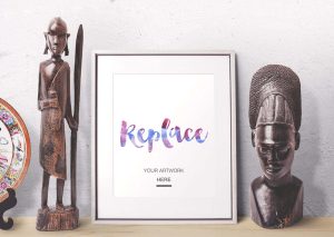 Free Artwork Showcase Generator (PSD)