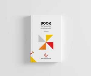 Free Book Hard Cover Mockup (PSD)