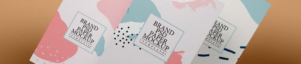 Free Brand Paper Mockup (PSD) Free Brand Paper Mockup (PSD)
