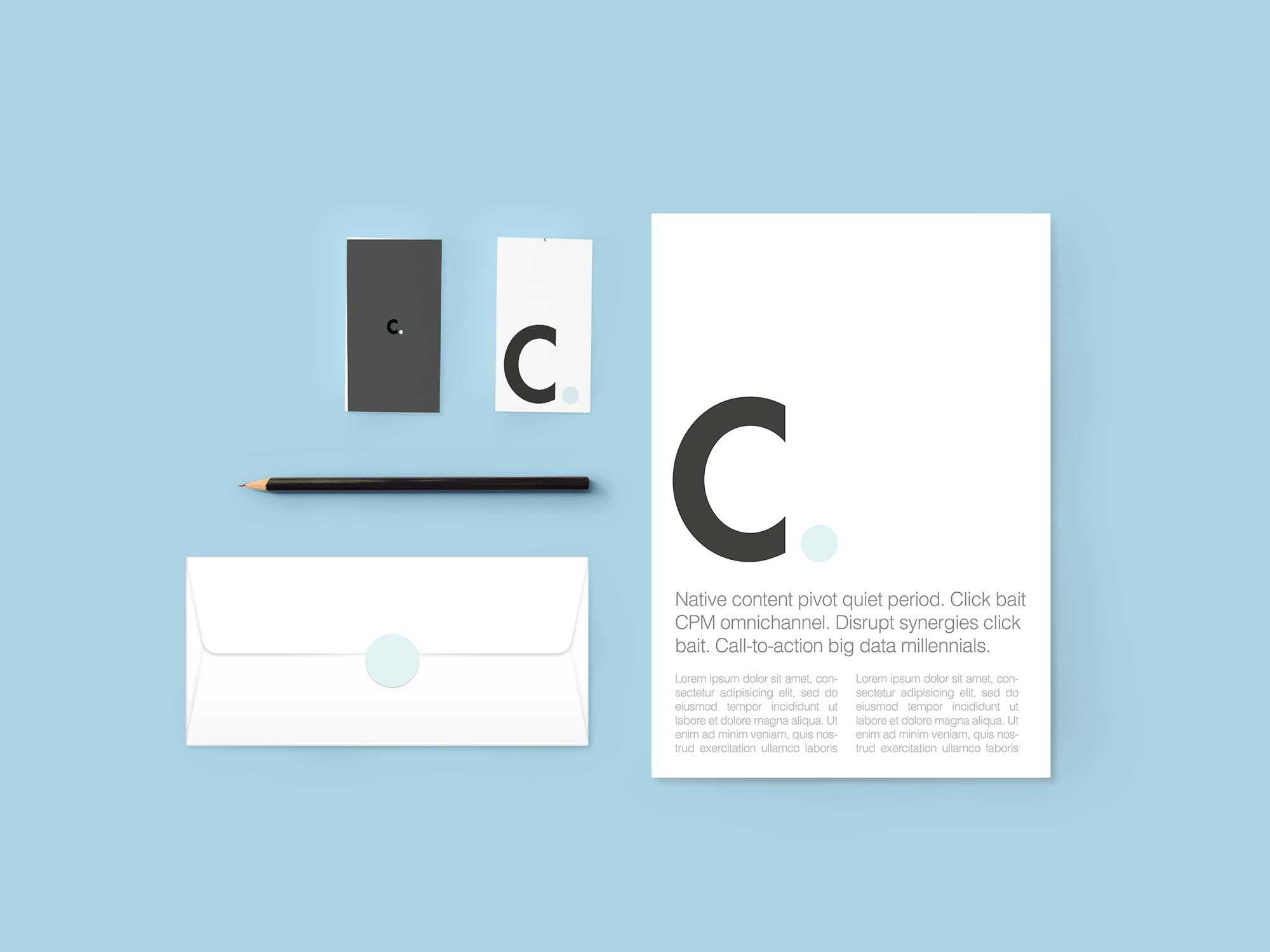 Free Branding & Identity Mockup (PSD)