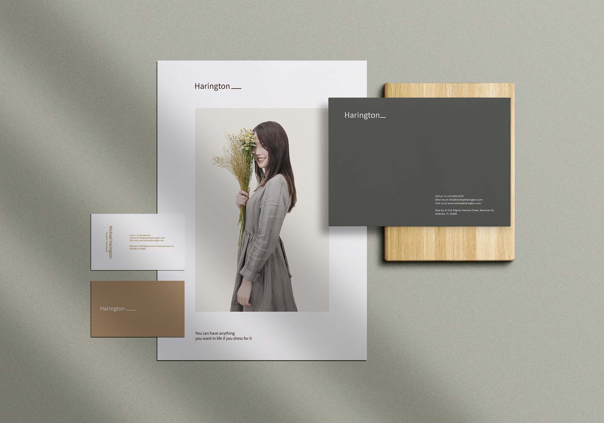 Free Business Branding Mockup (PSD)