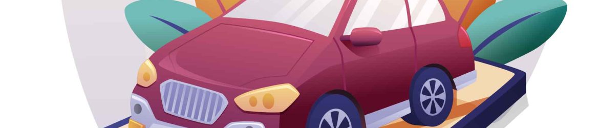 Free Car Rental Illustration (AI)