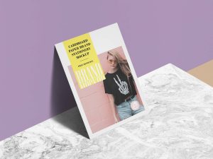 Free Cardboard Paper Branding Mockup (PSD)