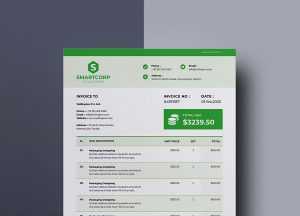 Free Corporate Invoice Template (IND)